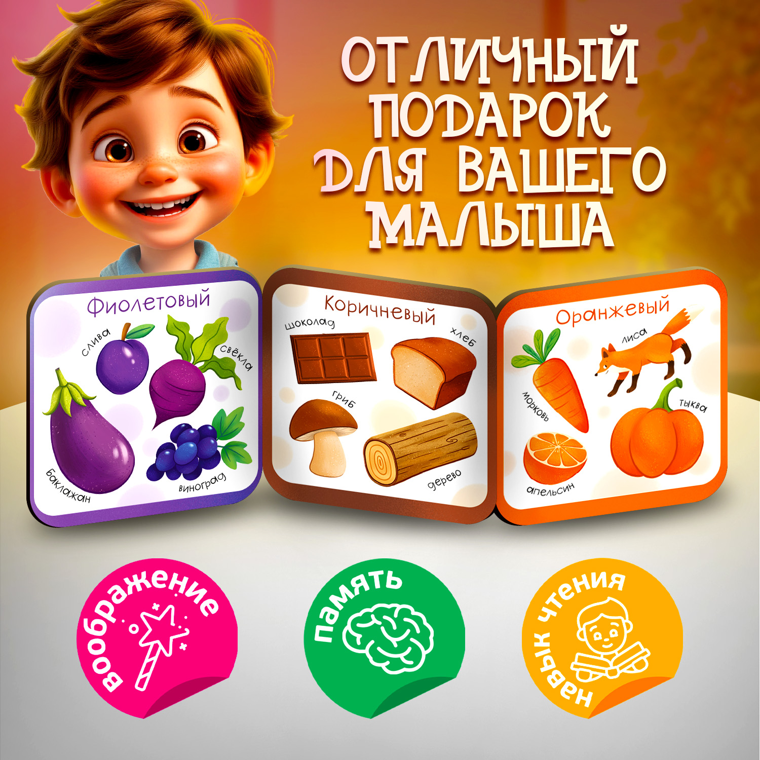 Книжка-раскладушка Изучаем цвета - фото 4