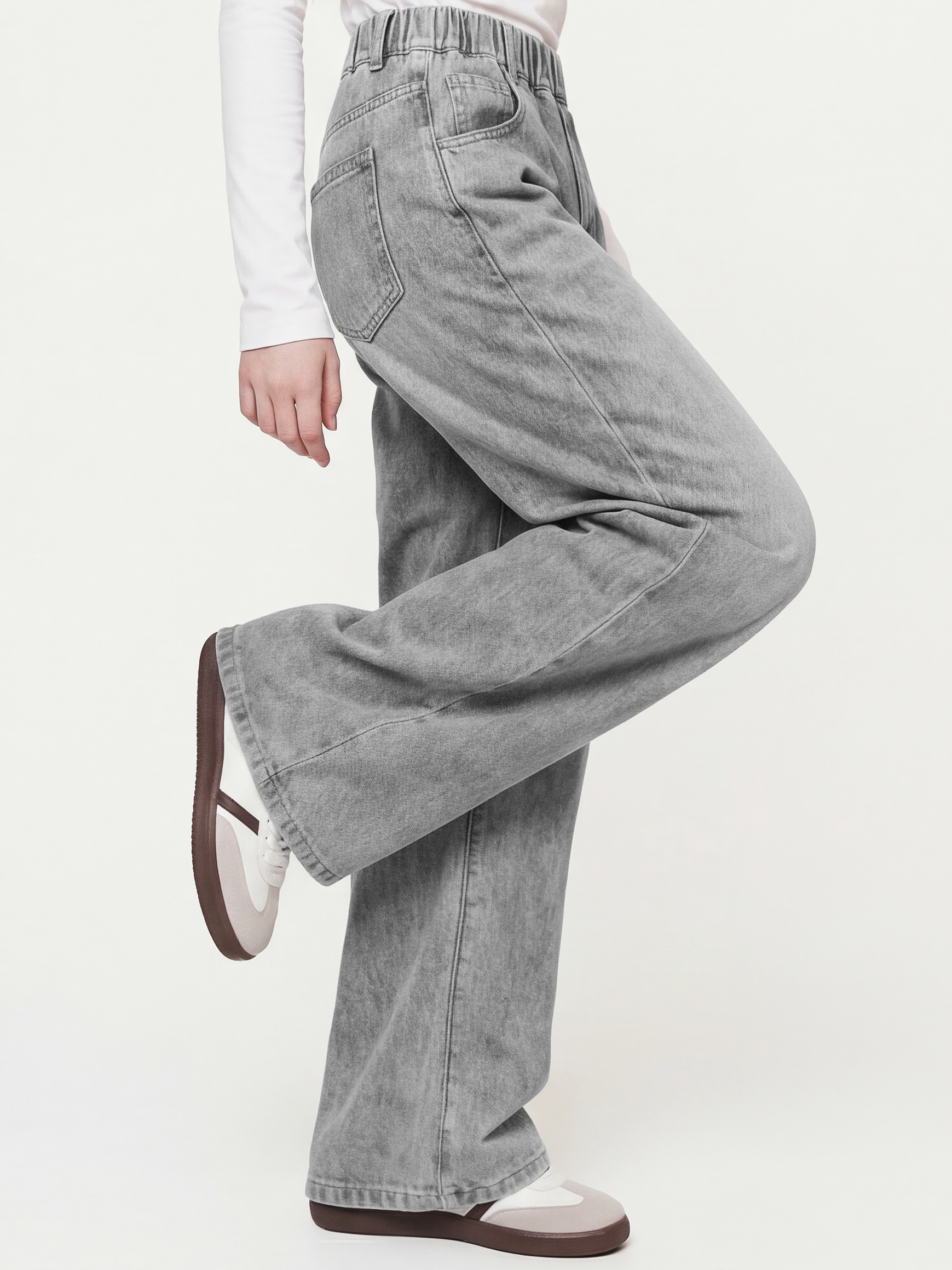 Джинсы-трубы СИНИЙ МИР R124A-IL - фото 7