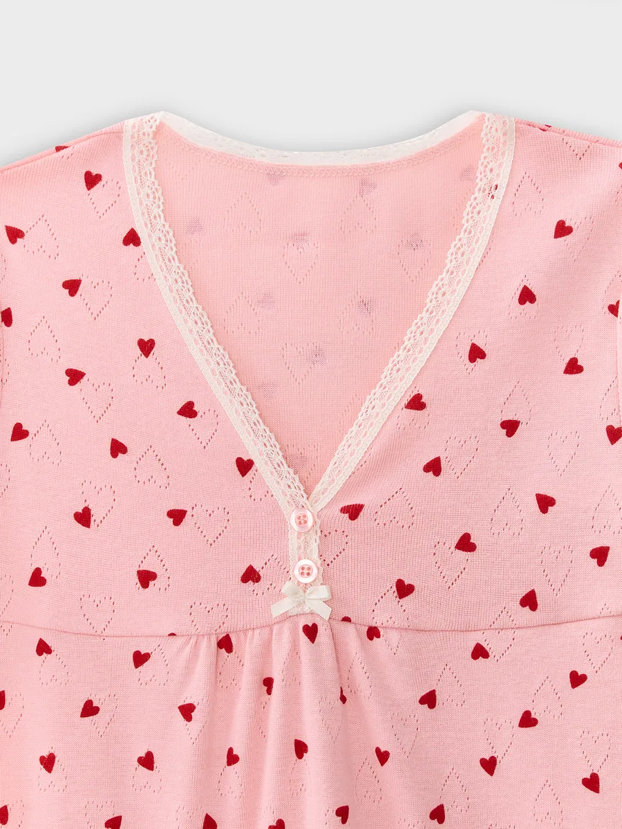 Сорочка ночная Mark Formelle (Марк Формэль) 577729/сердца на розовом - фото 8