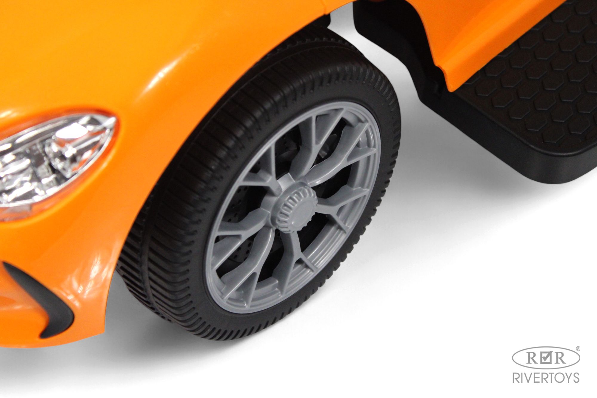 Каталка RIVERTOYS Z005ZZ-M-ORANGE оранжевый - фото 6