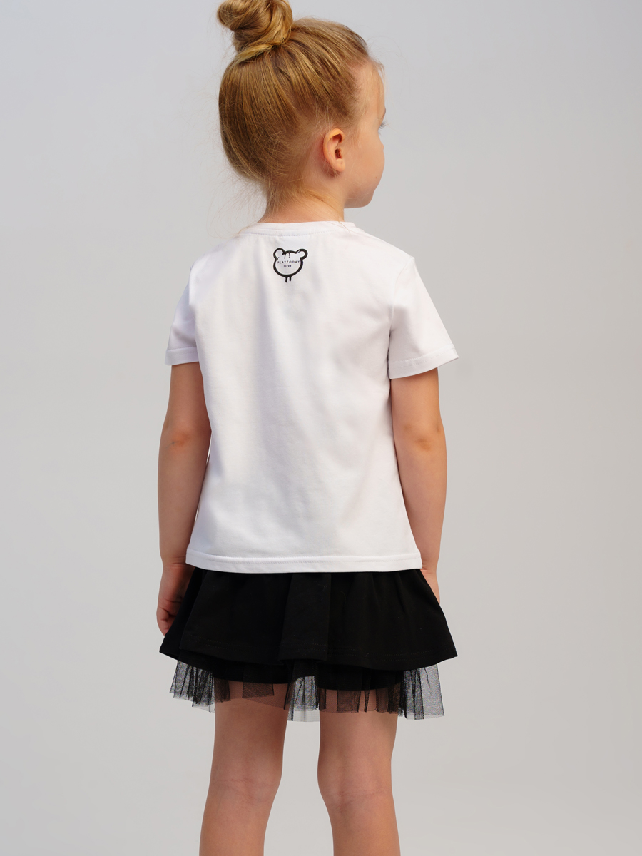 Футболка и юбка-шорты PlayToday 12522243 - фото 3