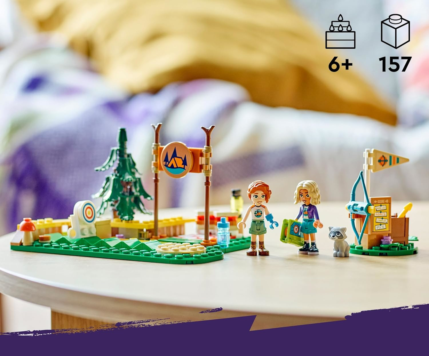 Конструктор LEGO Friends Лагерь Стрельба из лука 157 дет. - фото 7