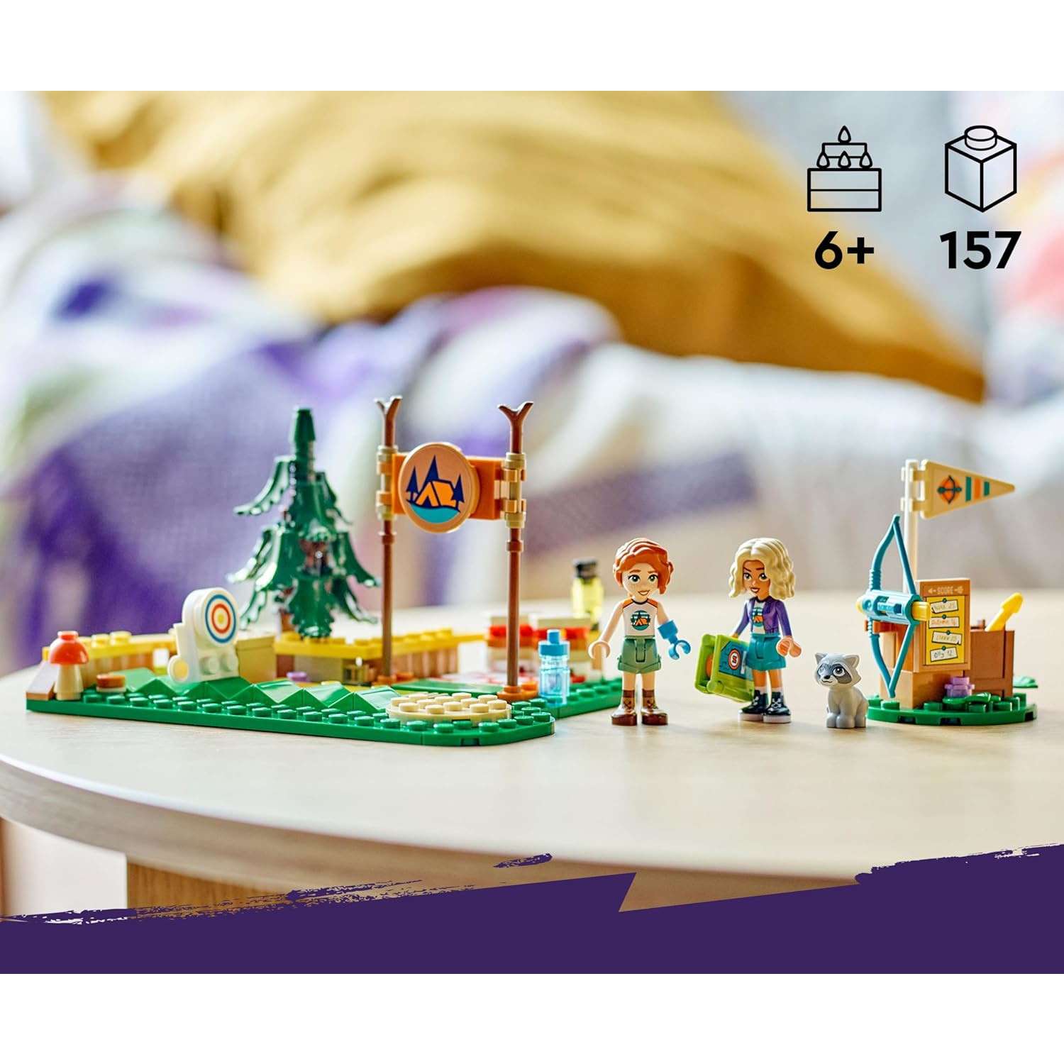 Конструктор LEGO Friends Лагерь Стрельба из лука 157 дет. - фото 7