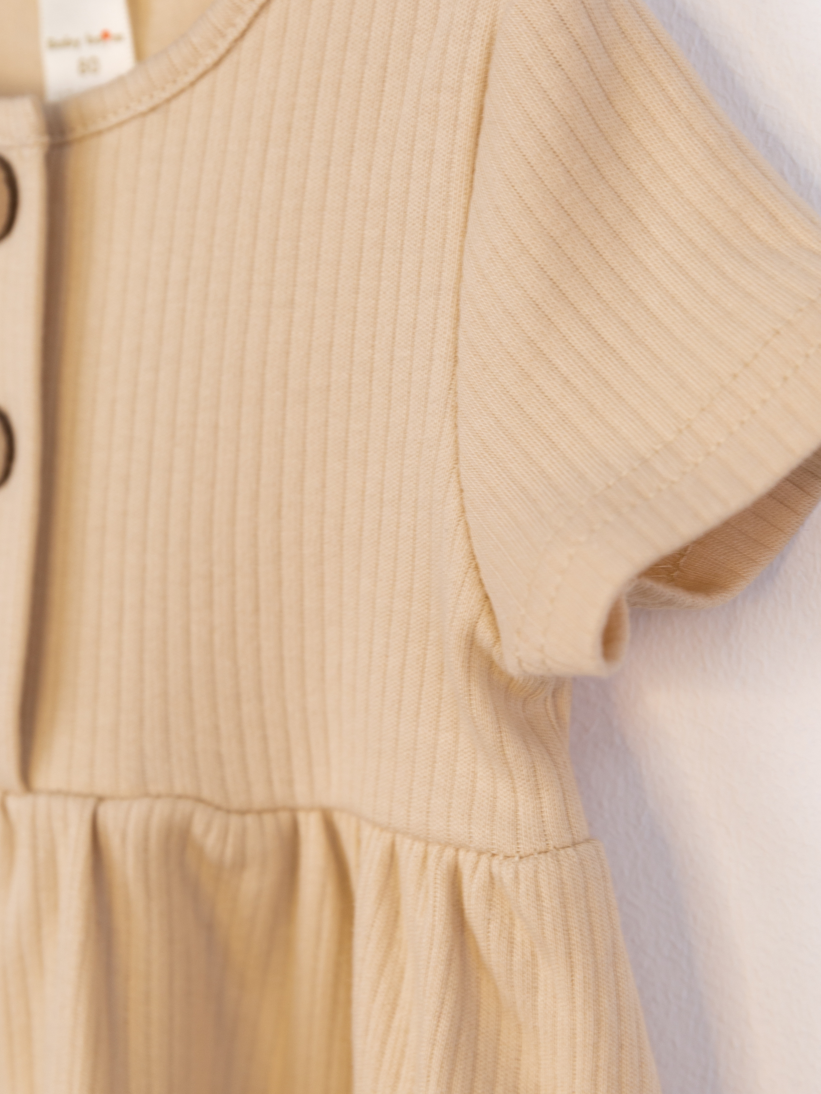 Платье Baby boom С265/1-И Платье короткий рукав пуговицы шампань - фото 3