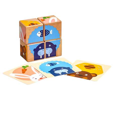 Игрушка Lucy and Leo кубики Угадай кто
