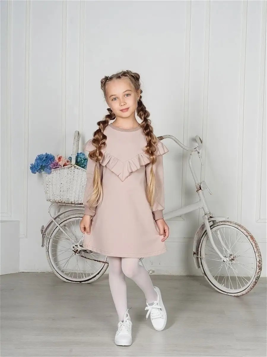 Платье MiloTa ПФ03/бежевый - фото 1