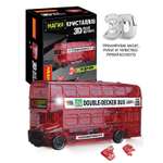 Пазл Bondibon кристаллический Автобус 54 дет 3D