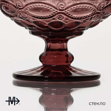 Креманка стеклянная MAGISTRO «Ла-Манш» 350 мл 12×10,5 см