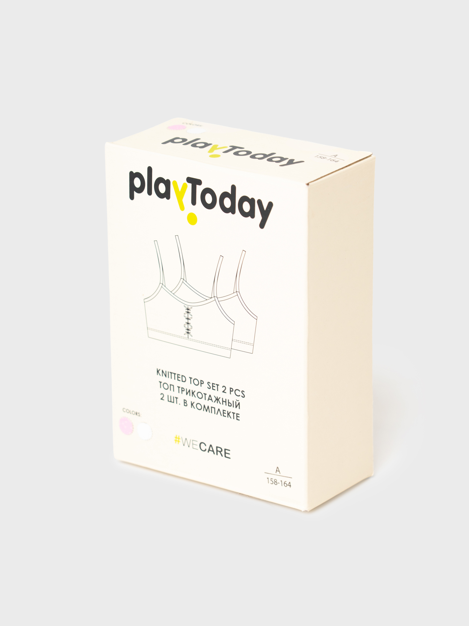 Топ-бюстье 2 шт PlayToday 12621456 - фото 4