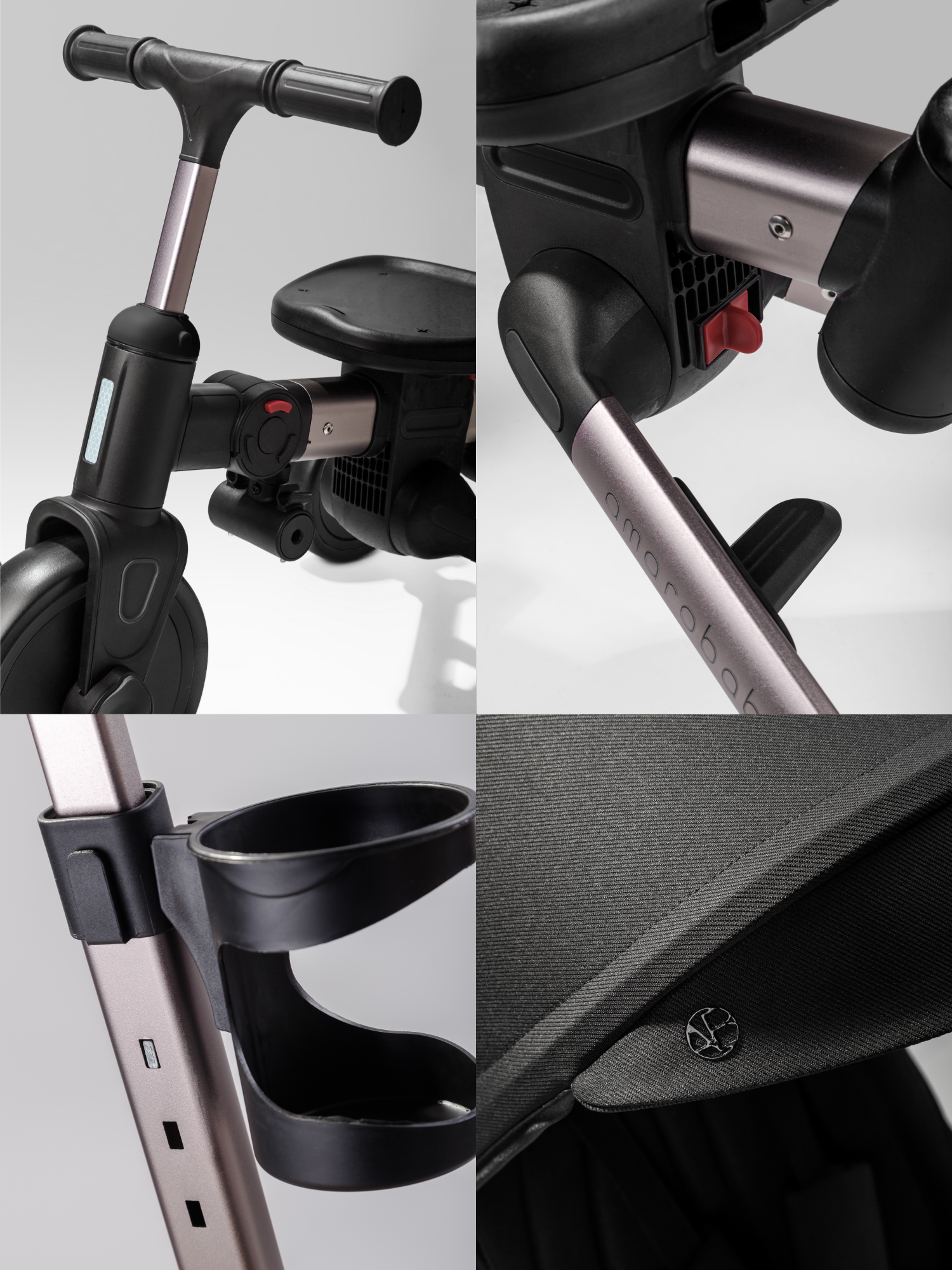 Трехколесный велосипед Amarobaby 8 дюймов - фото 21