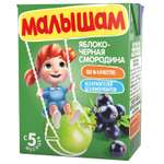 Нектар Малышам яблоко-черная смородина 0.2л с 5месяцев