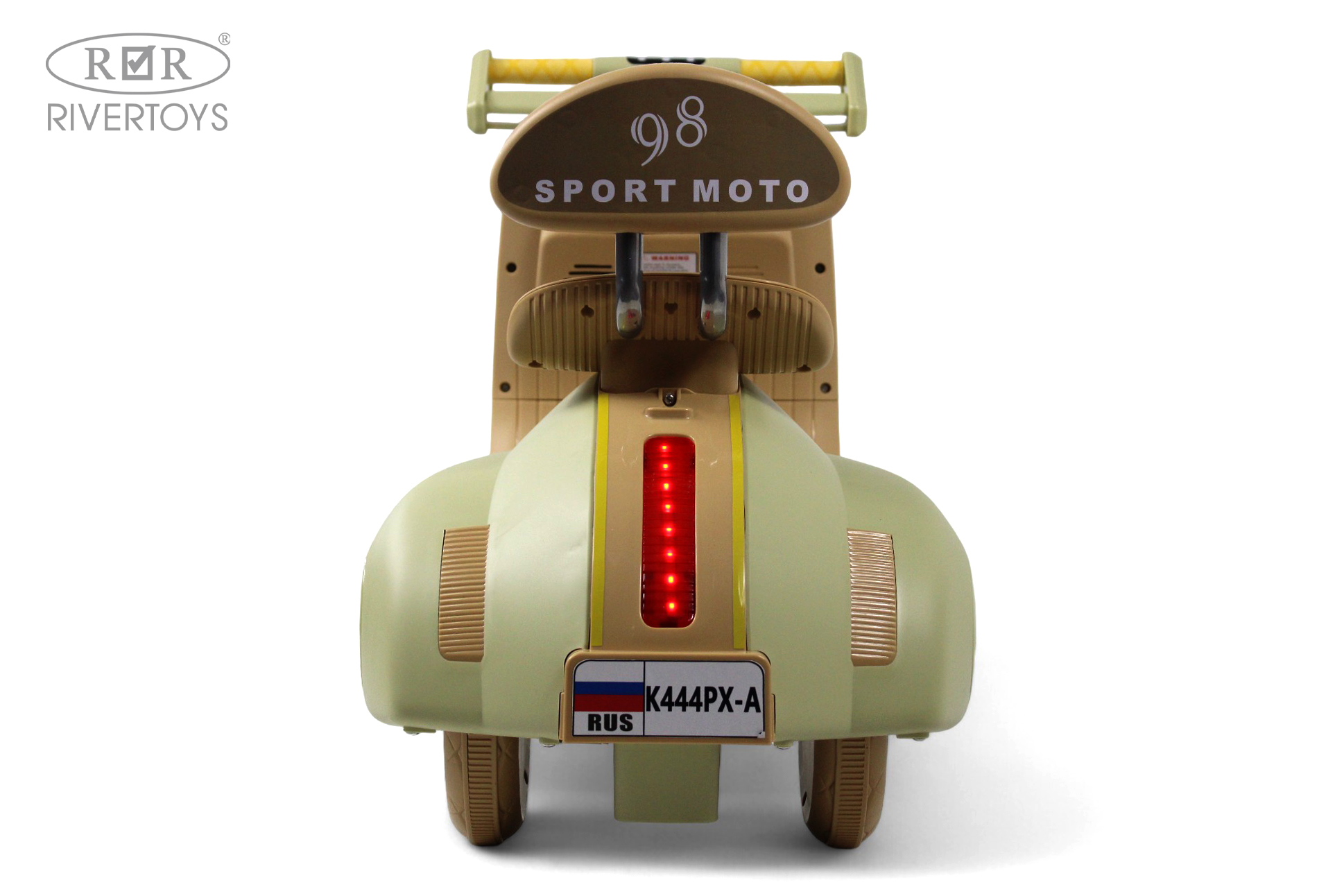 Электромобиль RIVERTOYS K444PX-GREEN - фото 3