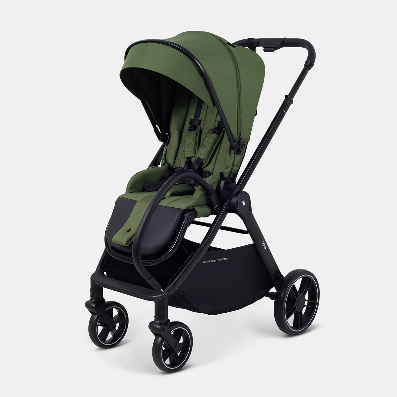 Коляска прогулочная Rant Basic Wave зеленый - фото 1