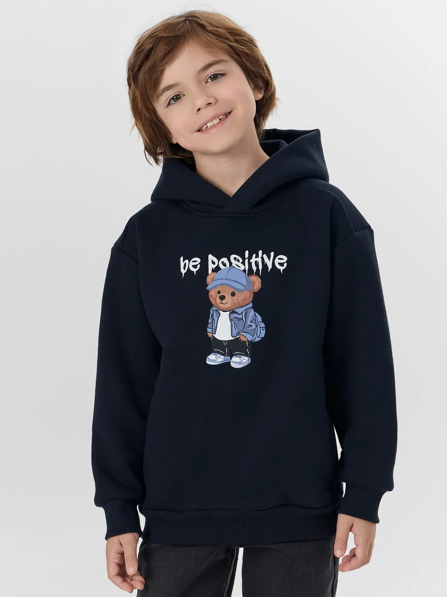 Худи Mark Formelle (Марк Формэль) 123441/неви +печать1 - фото 10