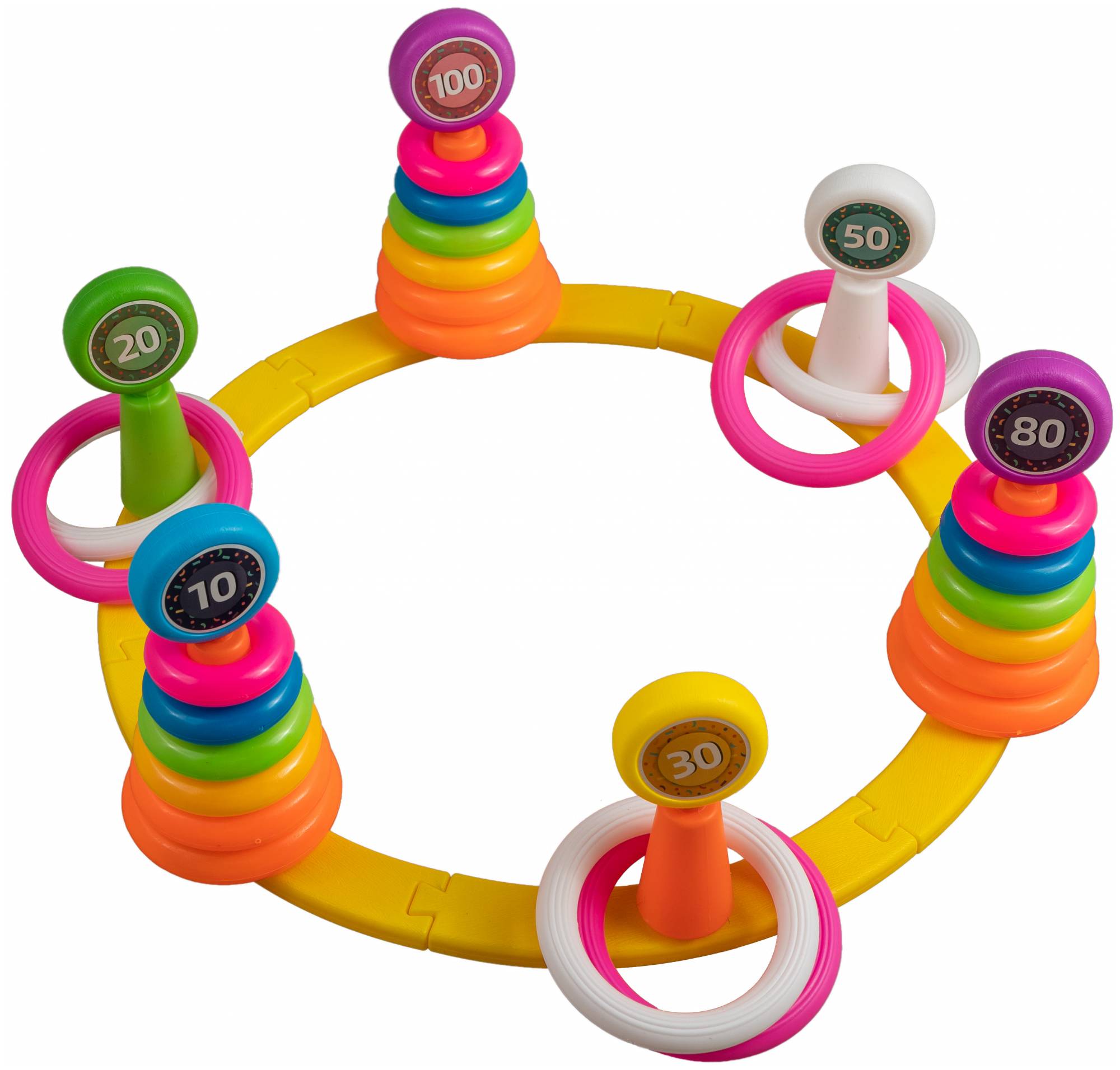 Игрушка ГлавИгрушка пирамидка Обучающий набор - фото 2