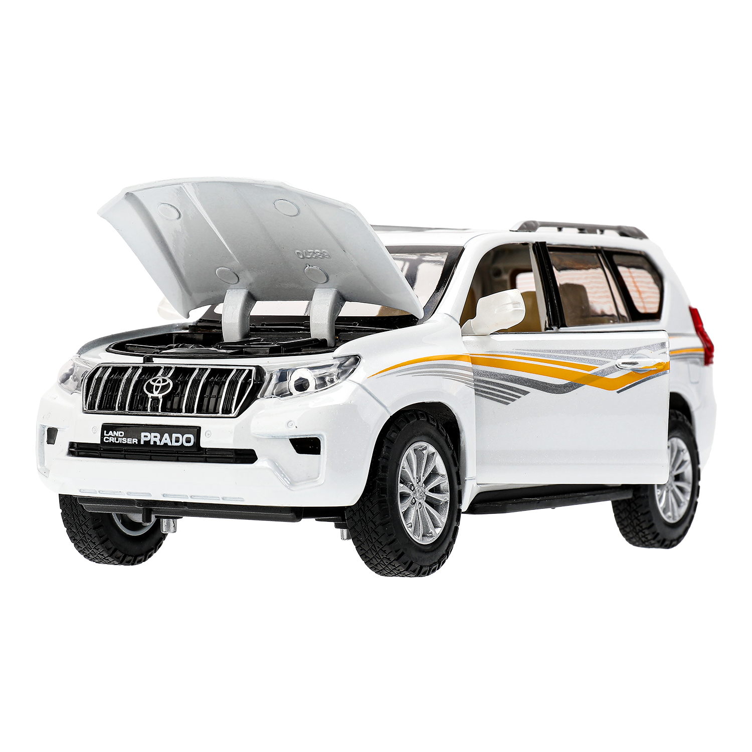 Автомобиль Технопарк Toyota Land Cruiser 1:24 380118 - фото 5