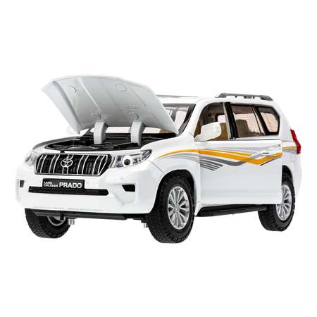 Автомобиль Технопарк Toyota Land Cruiser 1:24 белый