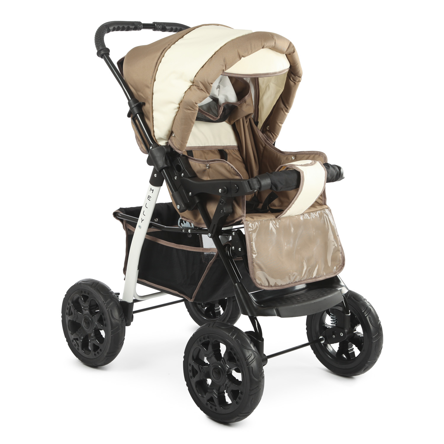 Коляска трансформер Babyton Melly Brown - фото 8