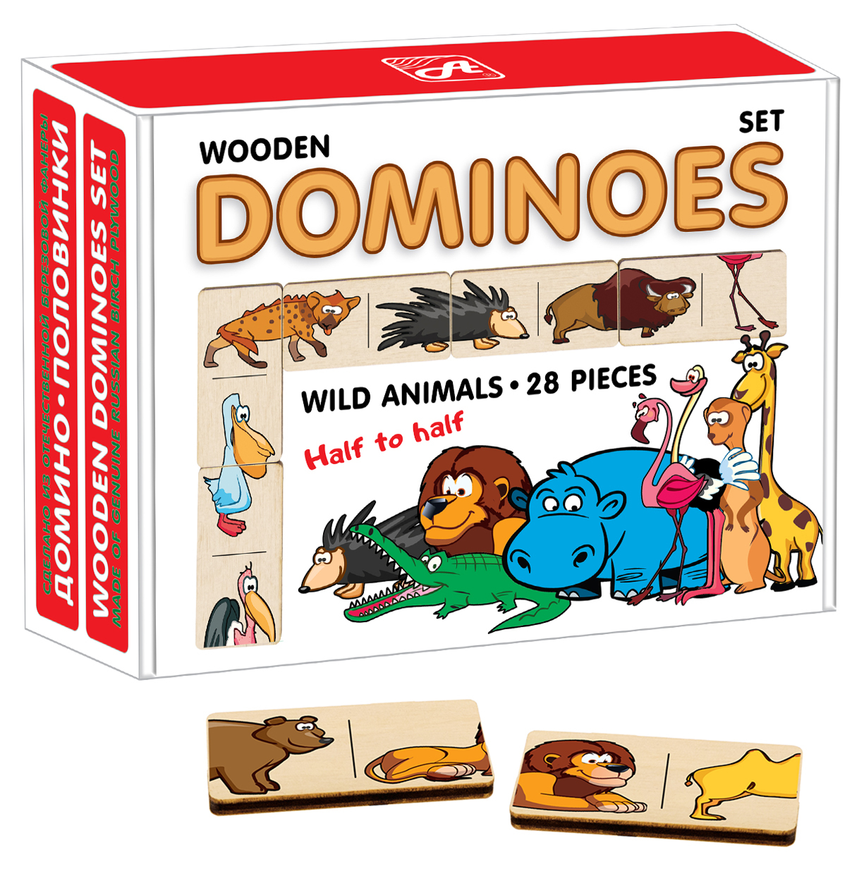 Игрушка Анданте Половинки Дикие животные - фото 3