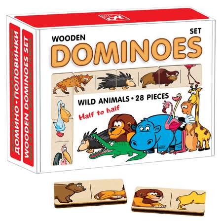 Игрушка Анданте Половинки Дикие животные