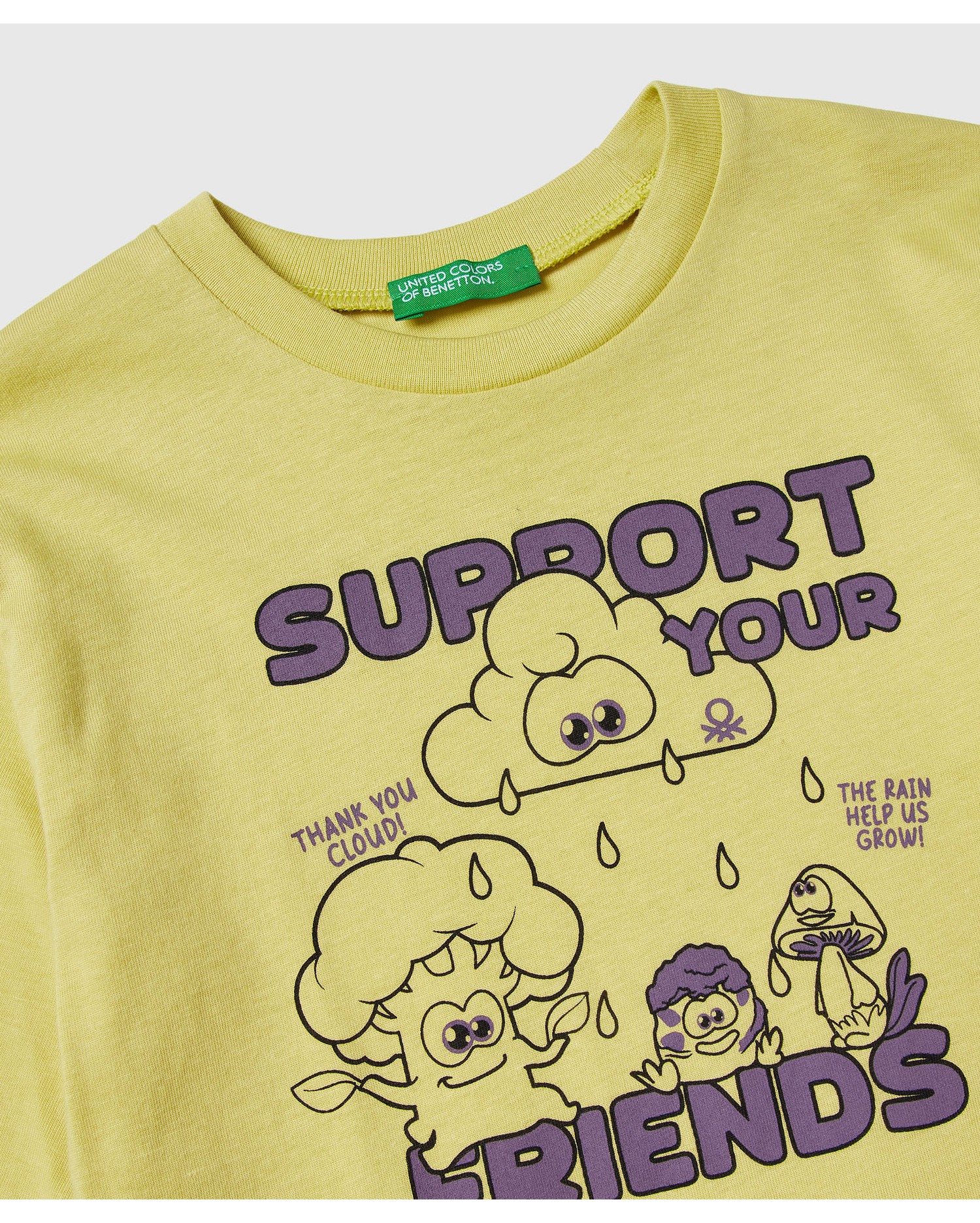 Лонгслив United Colors of Benetton 25A_3JERG10K5_0Y6 - фото 3