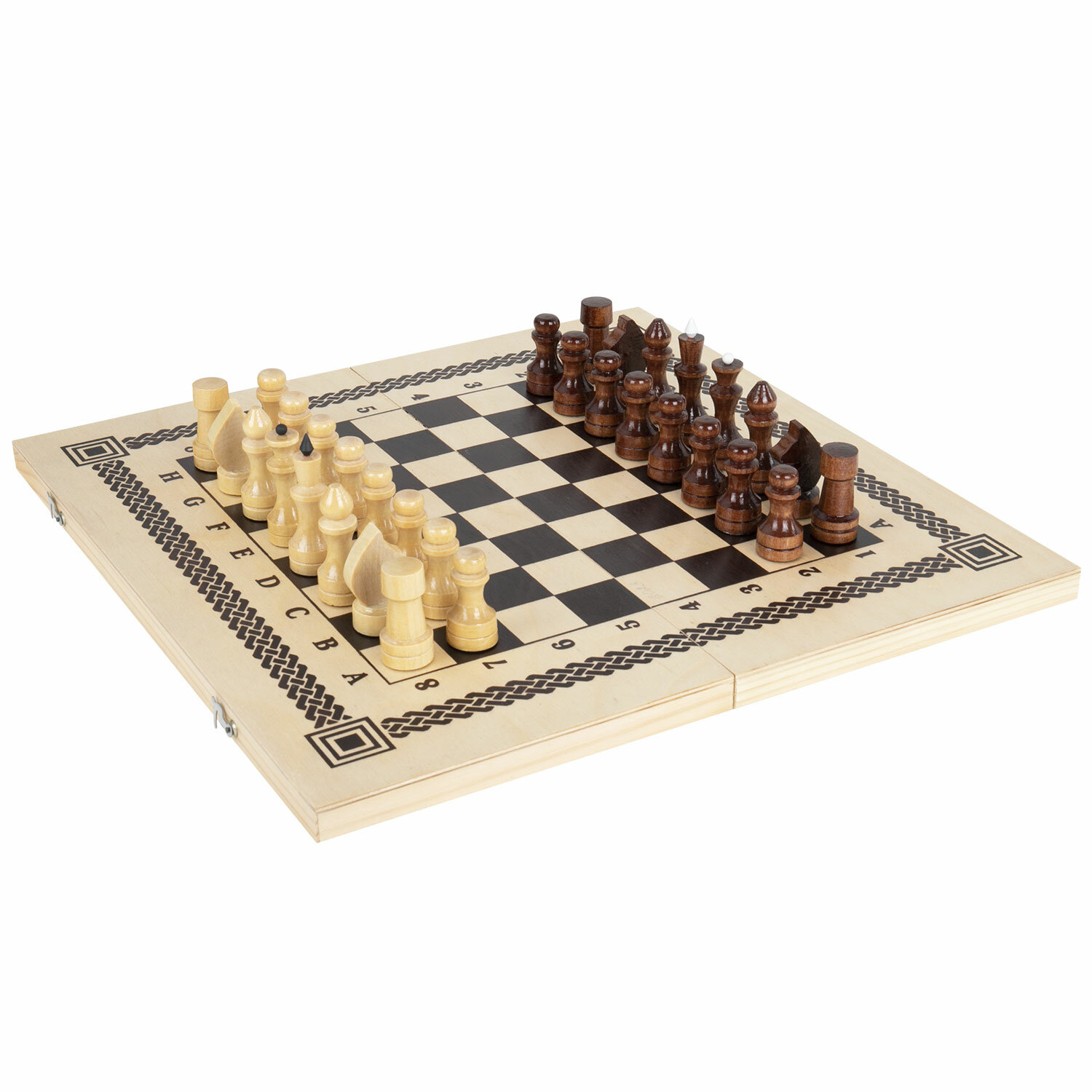 Настольная игра Золотая сказка Шашки Шахматы - фото 7