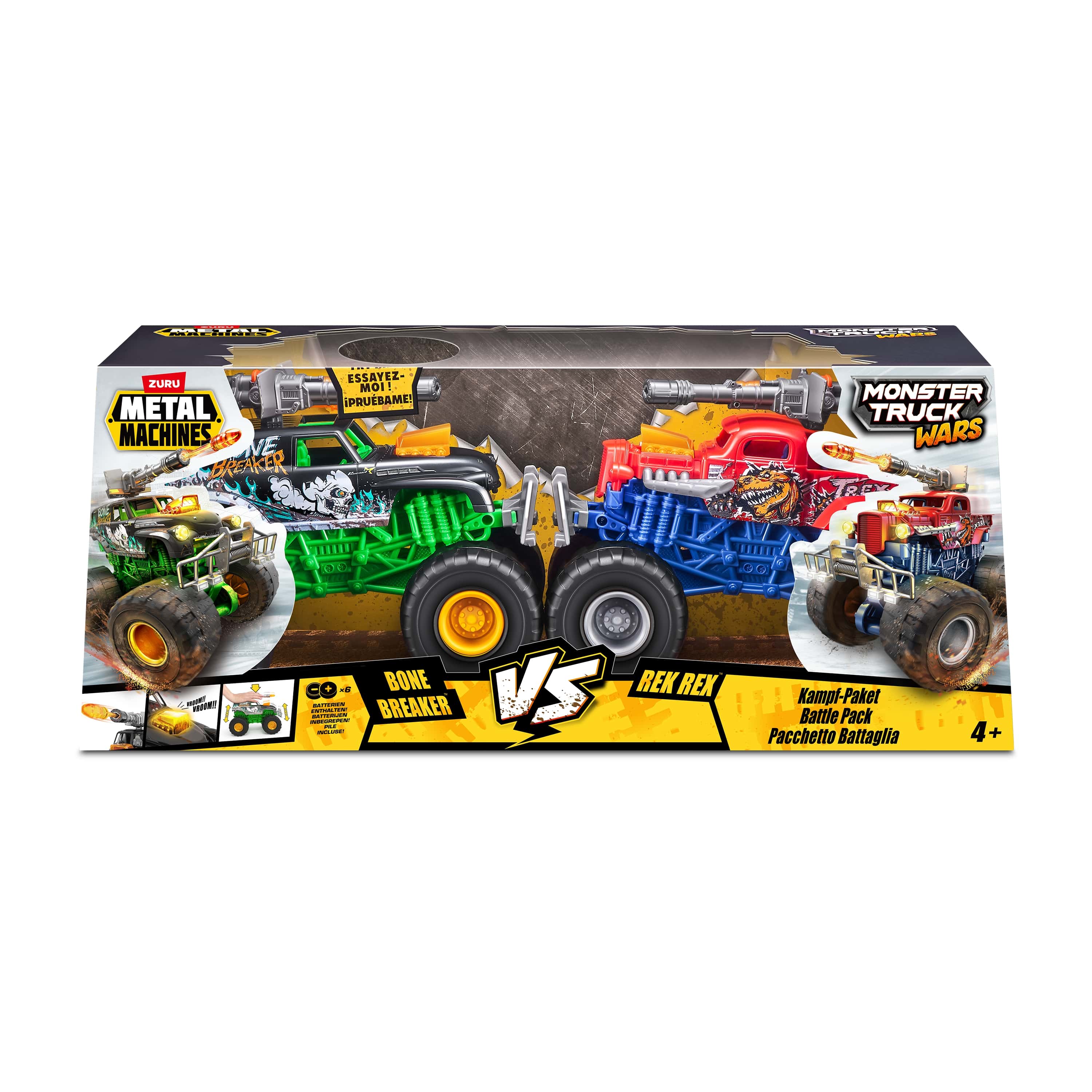 Игровой набор Metal Machines Битва монстр-траков 6793 - фото 1