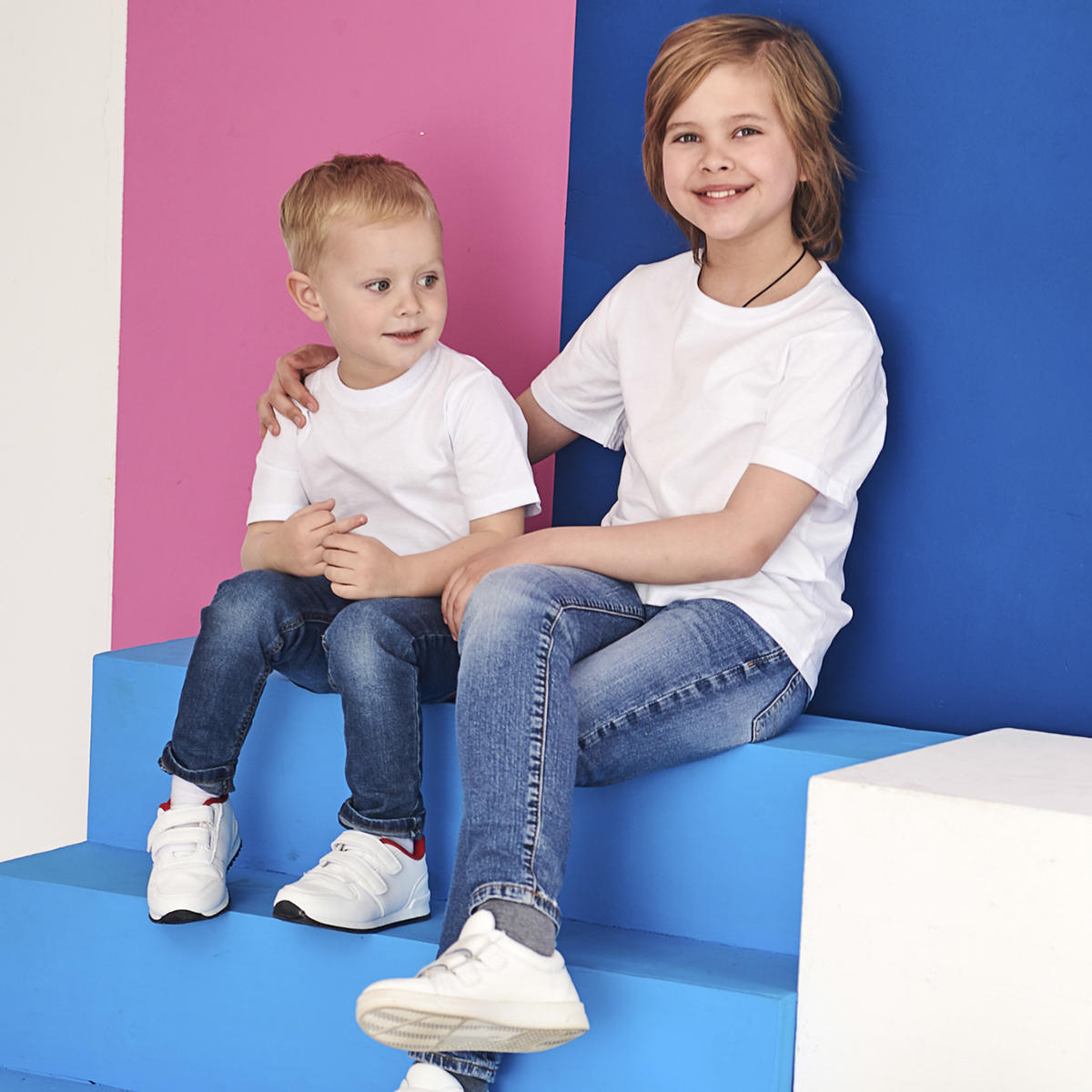 Футболка K R BABY KR-201513.1/Белый - фото 3