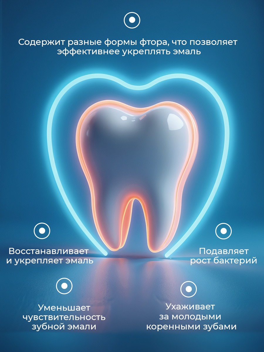 Зубная паста STOMATOL с фтором Клубника и клюквы 70 г - фото 2