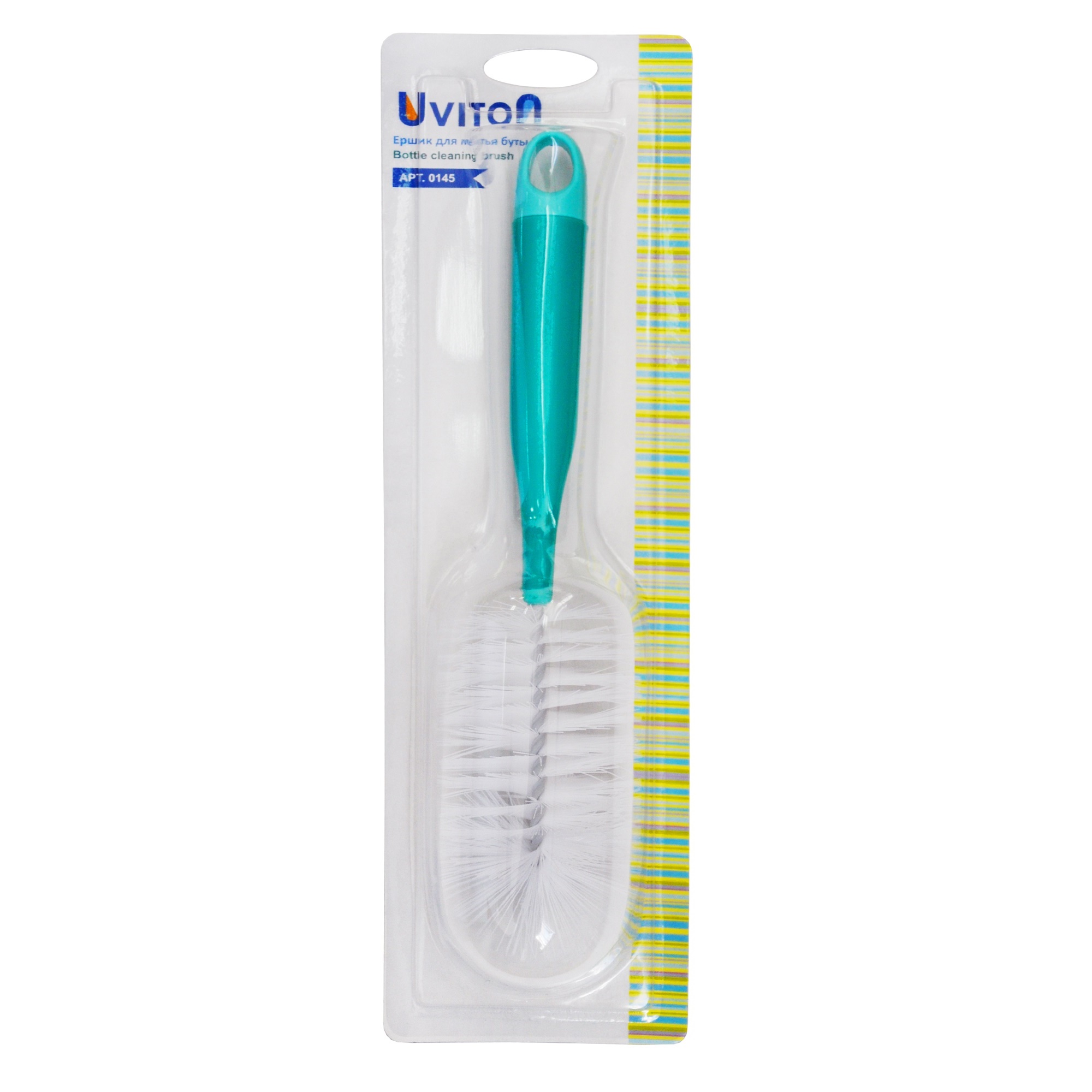 Ершик Uviton для мытья бутылочек Lux 0145 мятный - фото 5