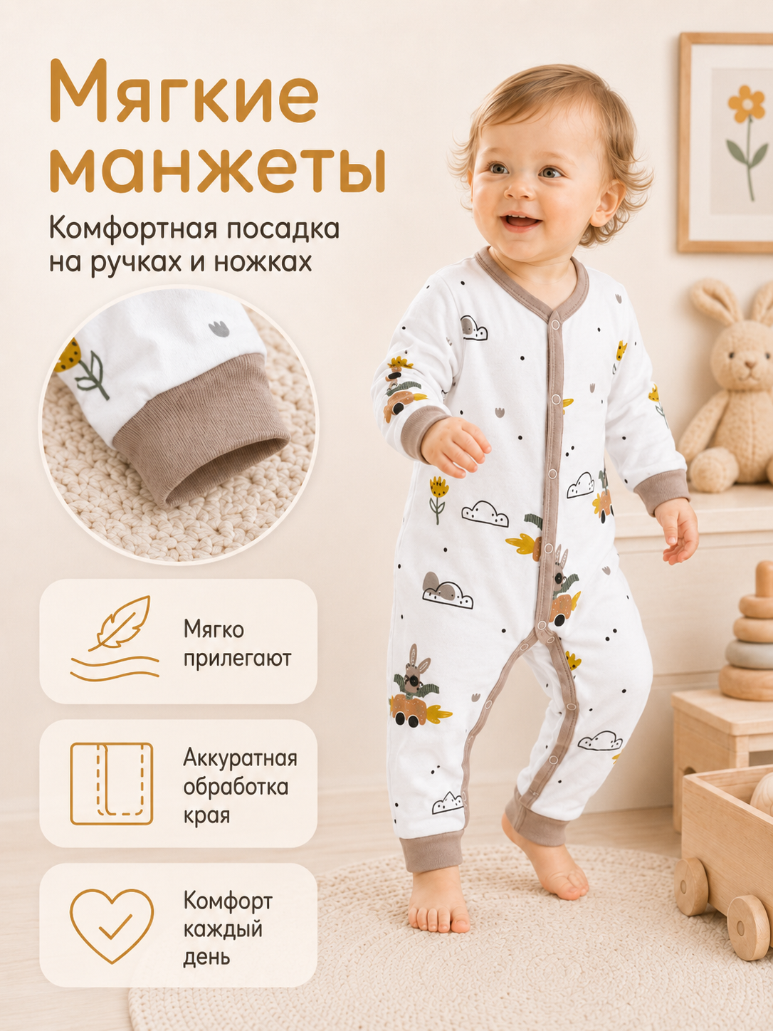 Комбинезон Milkymania 120гонщик - фото 16