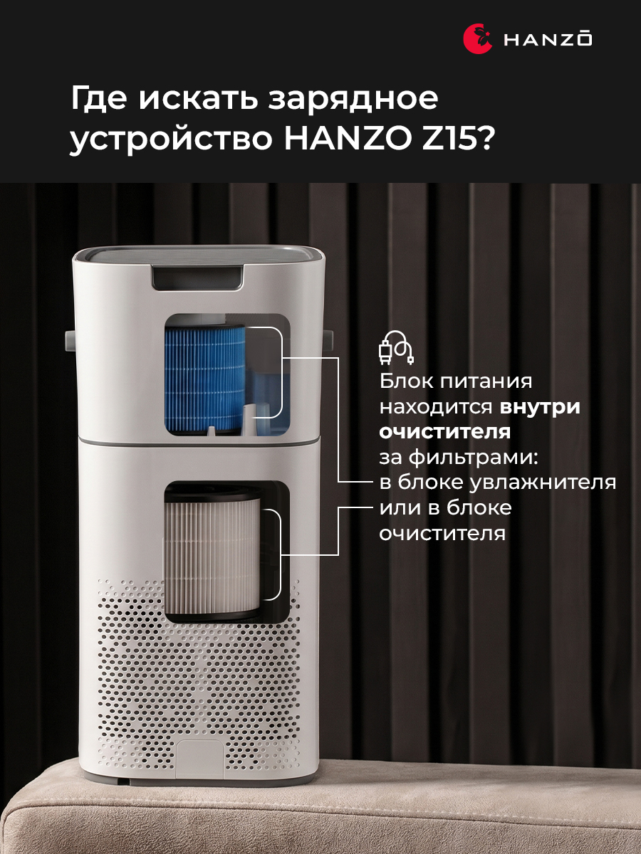 Очиститель воздуха HANZO Z15 2027 - фото 14
