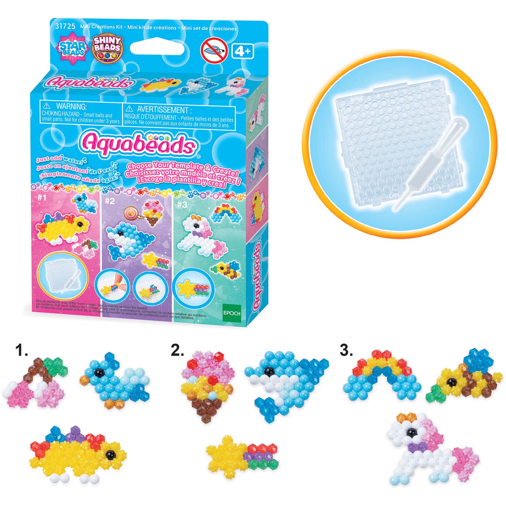 Аквамозаика Aquabeads Яркие зверюшки - фото 14