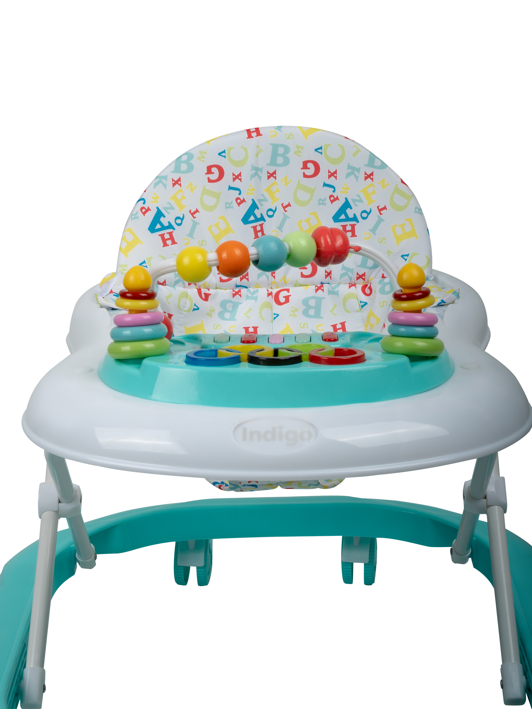 Ходунки Indigo Abc бирюзовый - фото 11