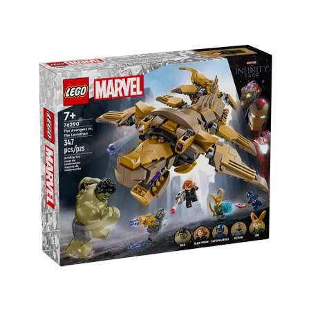 Конструктор LEGO Marvel Super Heroes Мстители против Левиафана 347 дет.