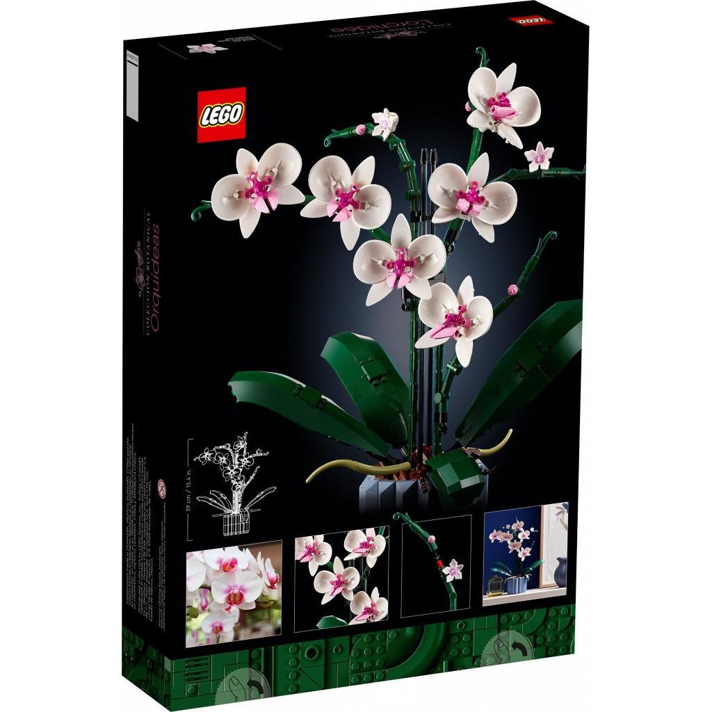 Конструктор LEGO Botanicals Orchid блочный - фото 6