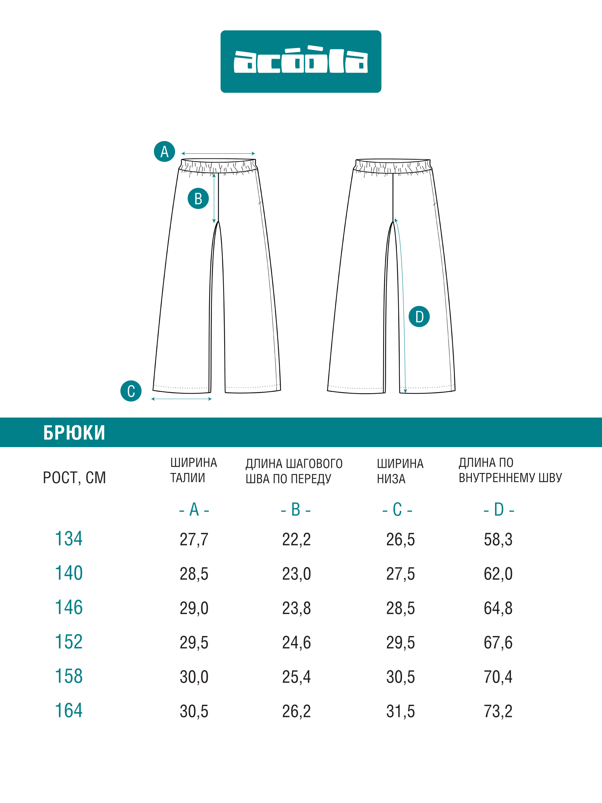 Брюки Acoola 20210160487_0093581 - фото 8