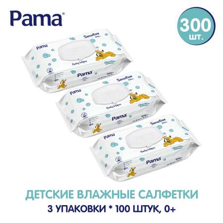 Влажные салфетки Pama