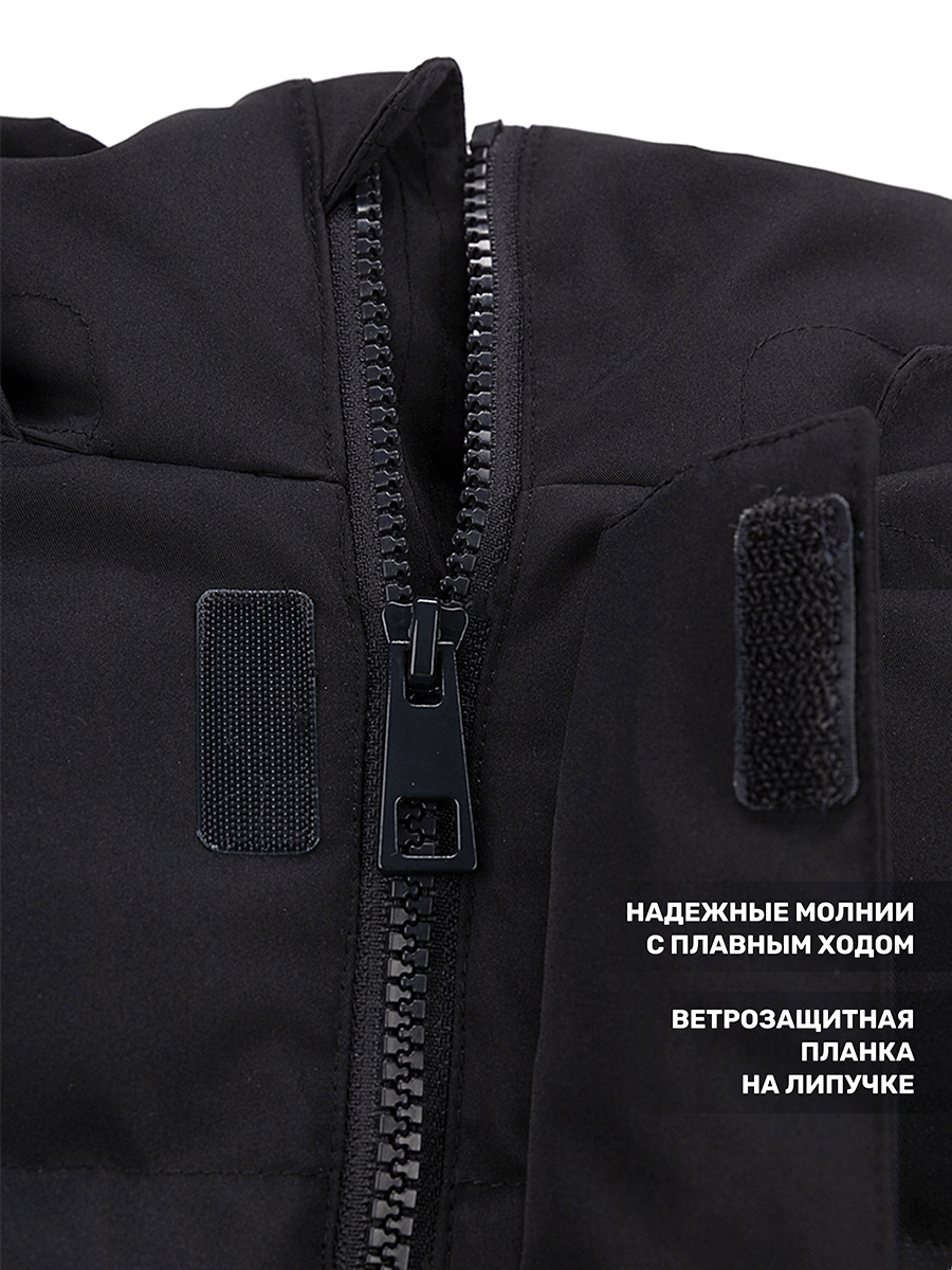 Пуховик NIKASTYLE 4з8124 черный - фото 14