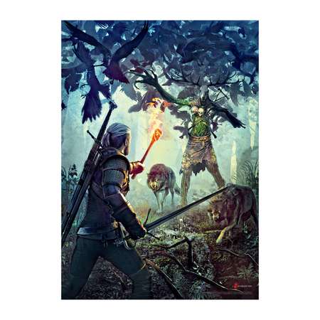 Пазл Good Loot The Witcher Leshen - 1000 эл классический