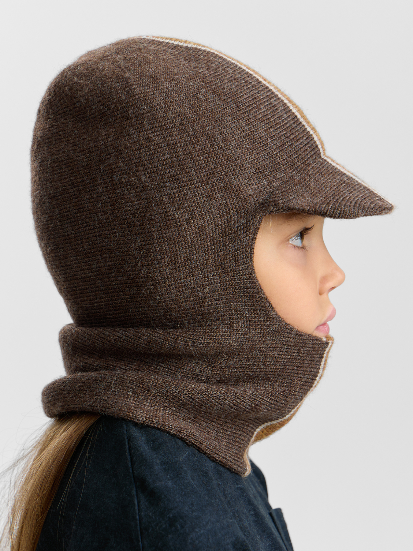 Шапка шлем Happy Baby 88559-0_brown - фото 5