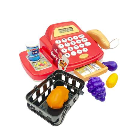 Игровой набор SHARKTOYS касса, продукты