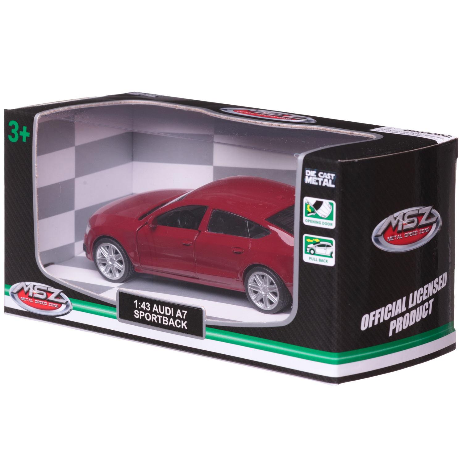 Автомобиль Abtoys Audi MSZ 1:43 WE-15947R - фото 3
