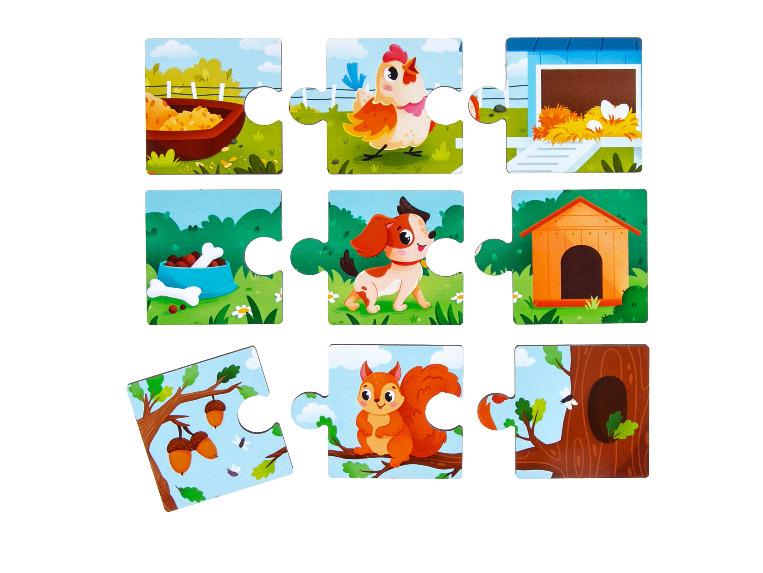 Настольная игра Magic Stories Кто что ест и где живет - фото 1