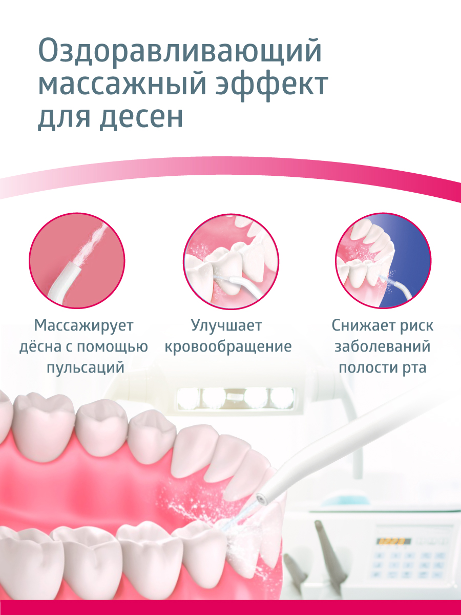 Ирригатор B.Well импульсный 10 реж. - фото 7