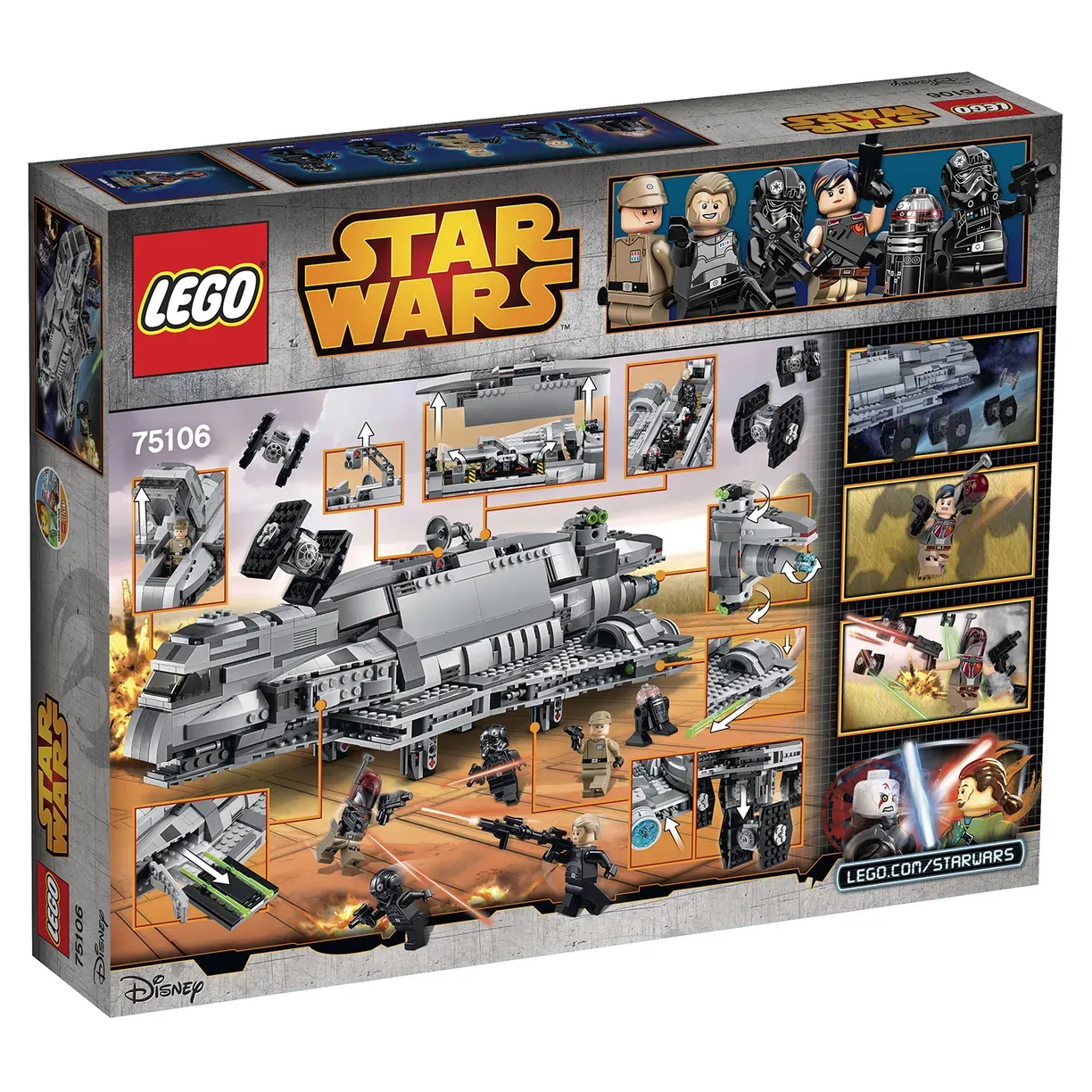 Конструктор LEGO Star Wars 75106 1192 дет. - фото 5