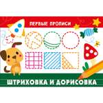 Книга Первые прописи Штриховка и дорисовка
