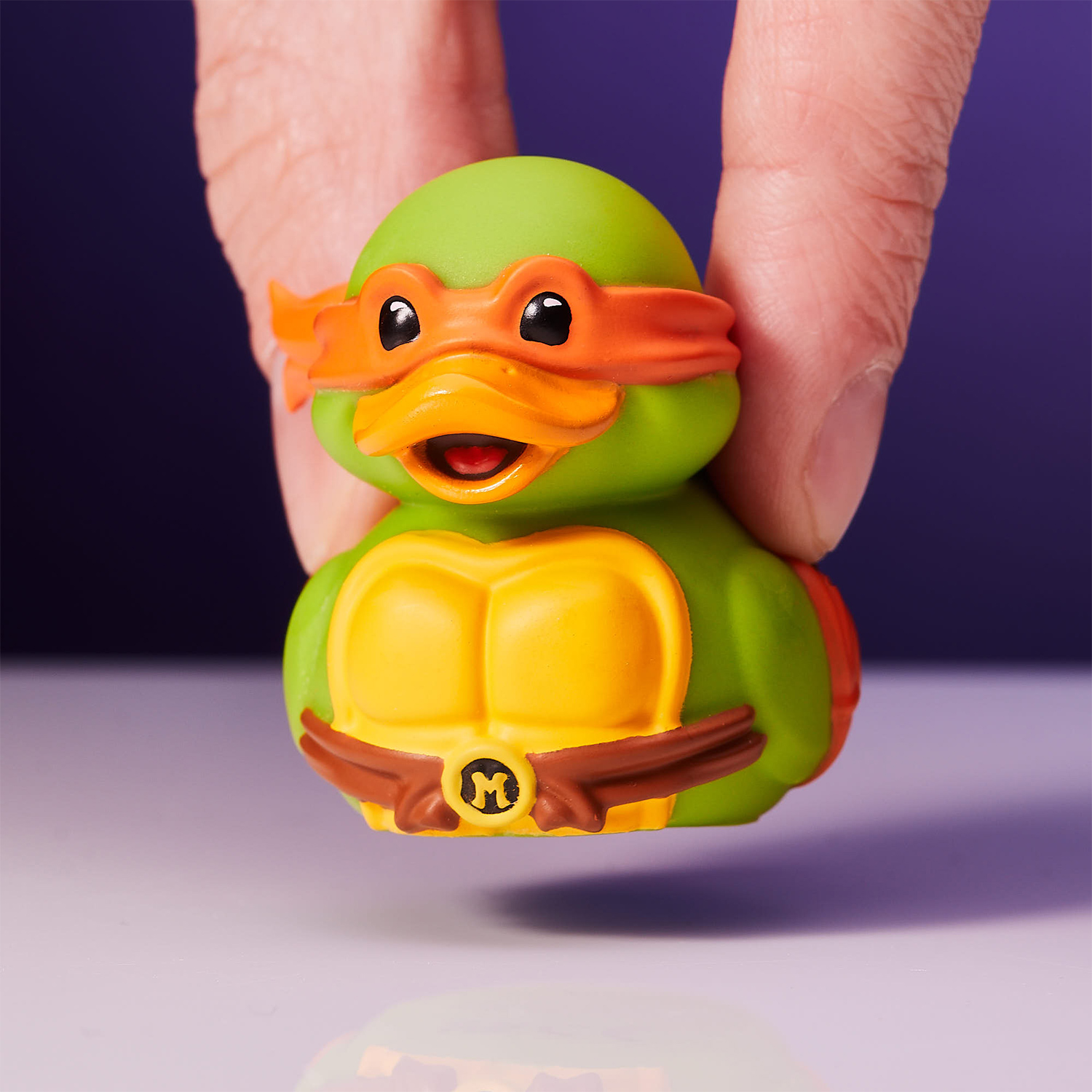 Фигурка Ninja Turtles(Черепашки Ниндзя) Утка Tubbz Микеланджело Mini - фото 9