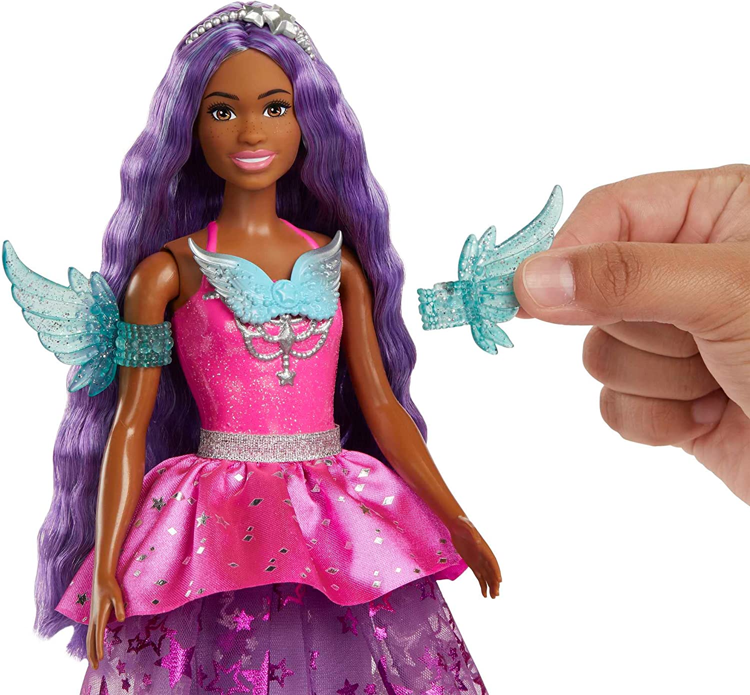 Кукла модельная Barbie A Hidden Magic Бруклин HLC33 - фото 3