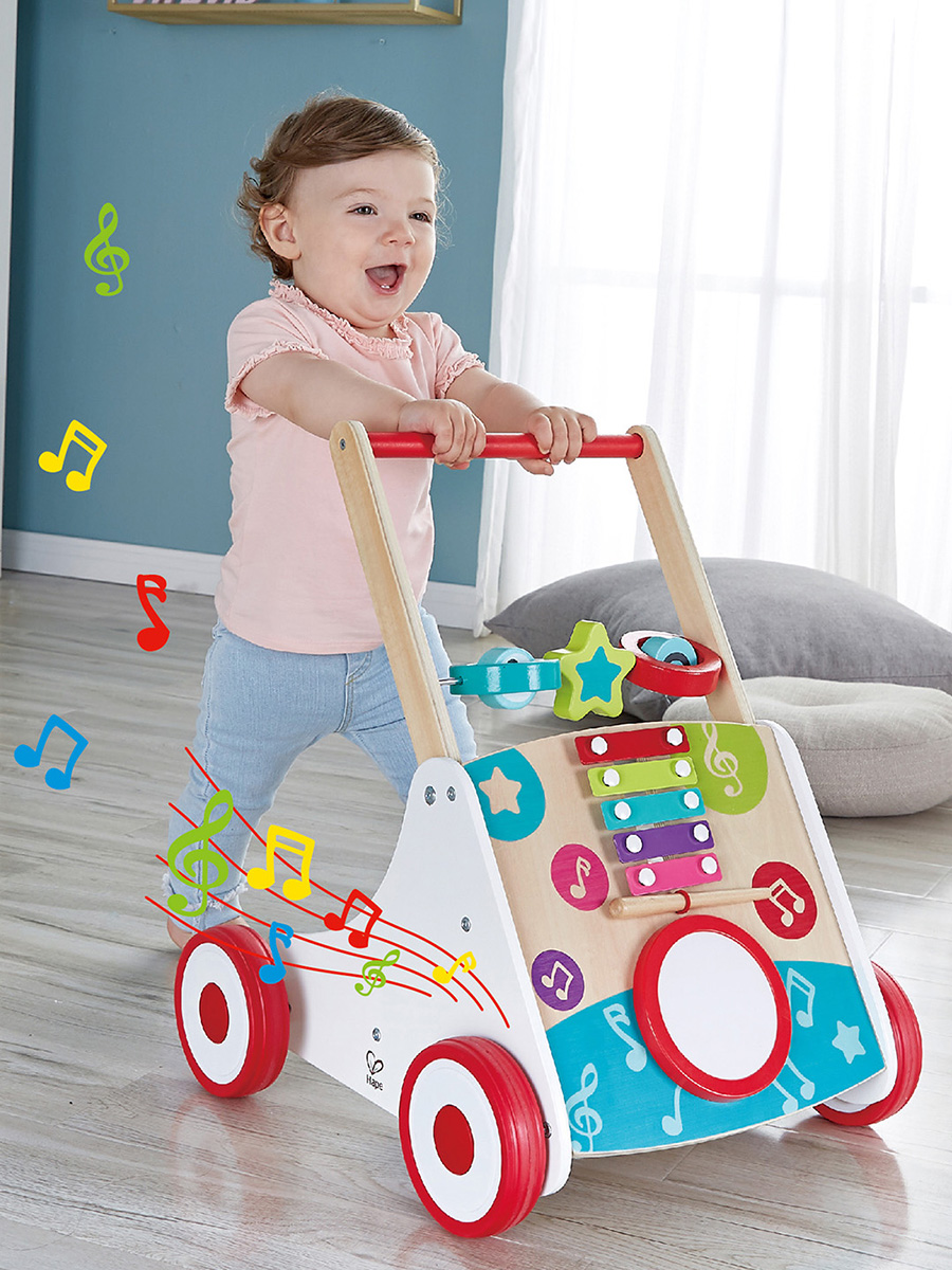 Ходунки Hape Музыкальные с ручкой - фото 1